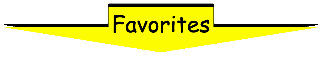Scroll to see my favorites